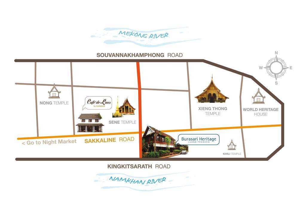 Burasari Heritage Luang Prabang Exteriér fotografie